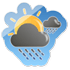 Mostly Cloudy with Showers