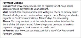 image of Payment Options