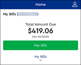 Image of My Billing section