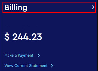 image of Online Dashboard Billing