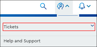 image of Get Help Dropdown Tickets