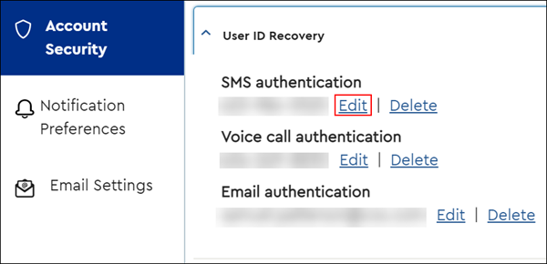 image of Edit ID Recovery