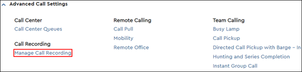Image of Dubber Connect MyAccount Manage Call Forwarding