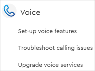 image of MyAccount Voice icon