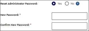 Image of MyAccount Reset Administrator Password