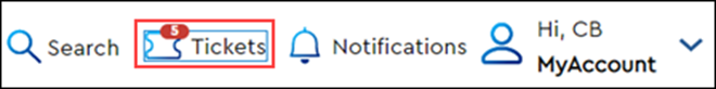 Image of My Support in MyAccount