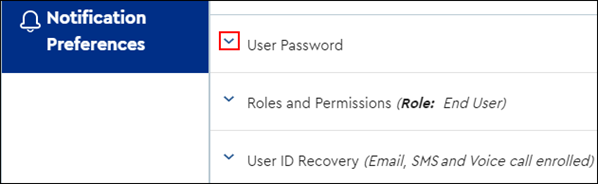 Image of User Password