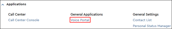 Image of MyAccount Voice Portal