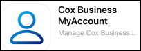 Image of the Cox Business MyAccount App icon