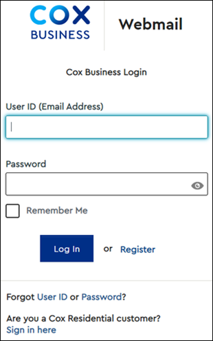 Using WebMail to Check Your Cox Business Email