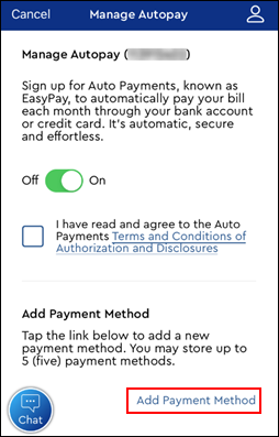 Image of Add Payment Method icon