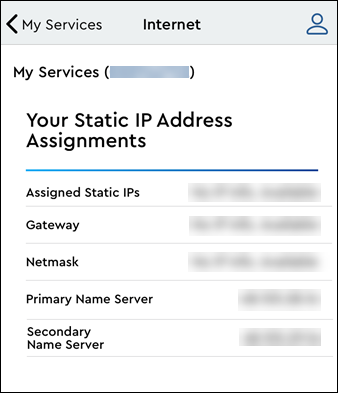 Image of Static IP Address Assignments