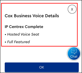 Image of Cox Business Voice Details