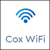 Image of the My Services section with the Cox WiFi icon highlighted