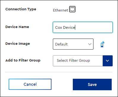 image of the device window