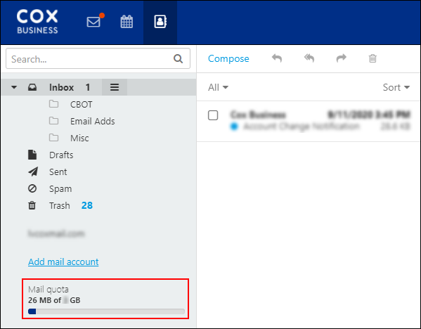 Using WebMail to Check Your Cox Business Email