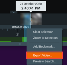 Export Selected Area