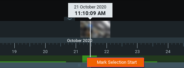 Mark Selection Start