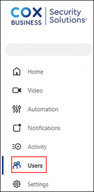 Image of the MyAccount CBSS menu highlighting Users