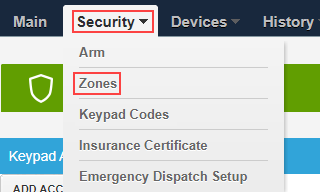 Image of Security Zones