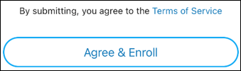 image of agree and enroll button