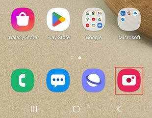 image of Camera button