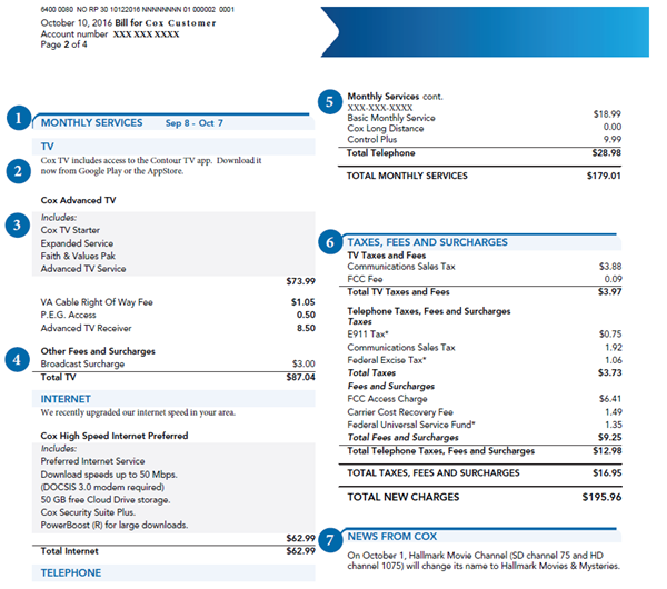 cox communications bill pay address