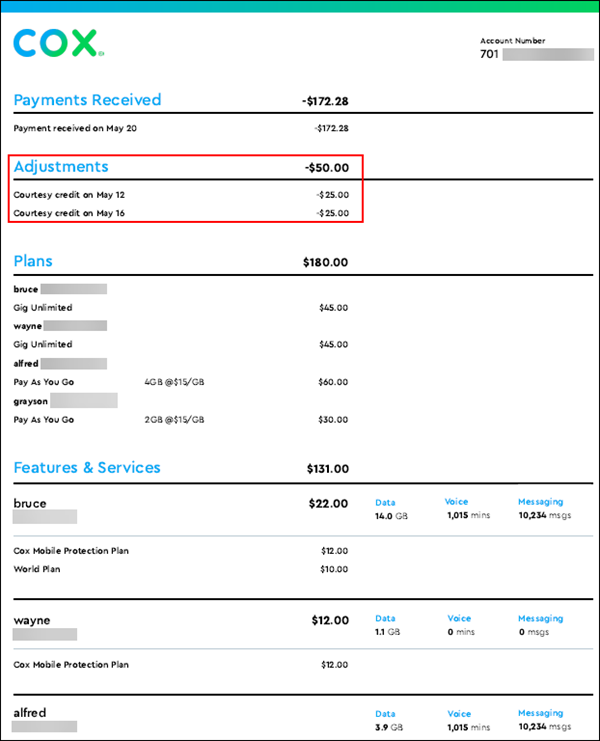 How to Read Your Cox Mobile Bill - Why Did My Cox Bill Go Up 2021