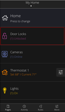 Image of My Home Screen Door Locks Tile