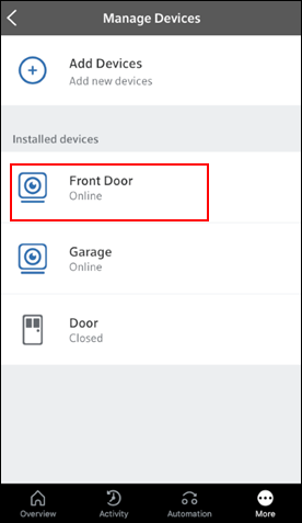 Enabling Continuous Video Recording in the Cox Homelife Mobile App