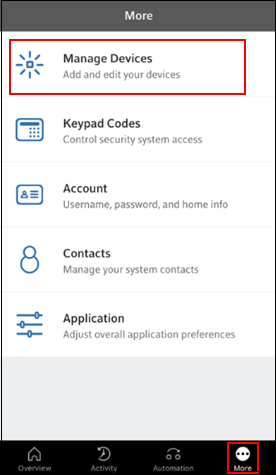 Image of Manage Devices