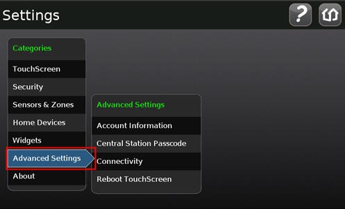Advanced Settings