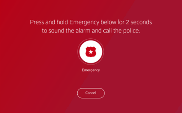 Image of Emergency Screen