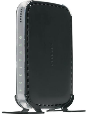 parte frontal del router