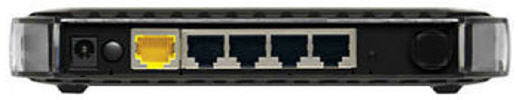 back view of router