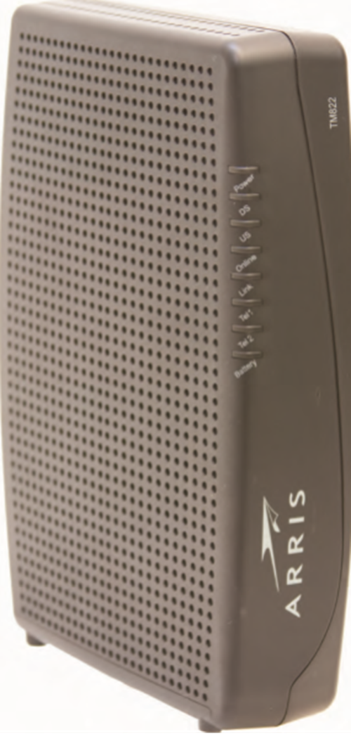 Image of Arris TM804 Front View