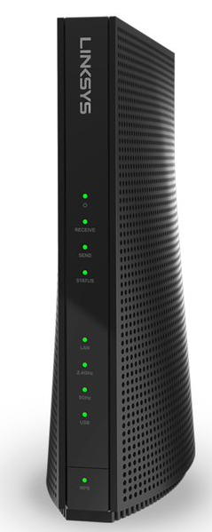 Image of Front of the Linksys CG7500