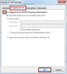 Outgoing Server
