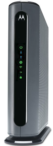 Image of Front View of Modem