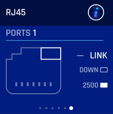 image of RJ45 2500 display