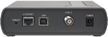 image of the Back View DPC3000 modem