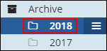 image of clicking on the archive year folder