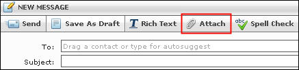 attach button