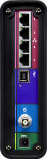 Back View of the modem