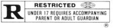 Image of Restricted rating