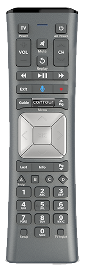 Control remoto del Contour 2 XR5, haz clic para ampliar la imagen.